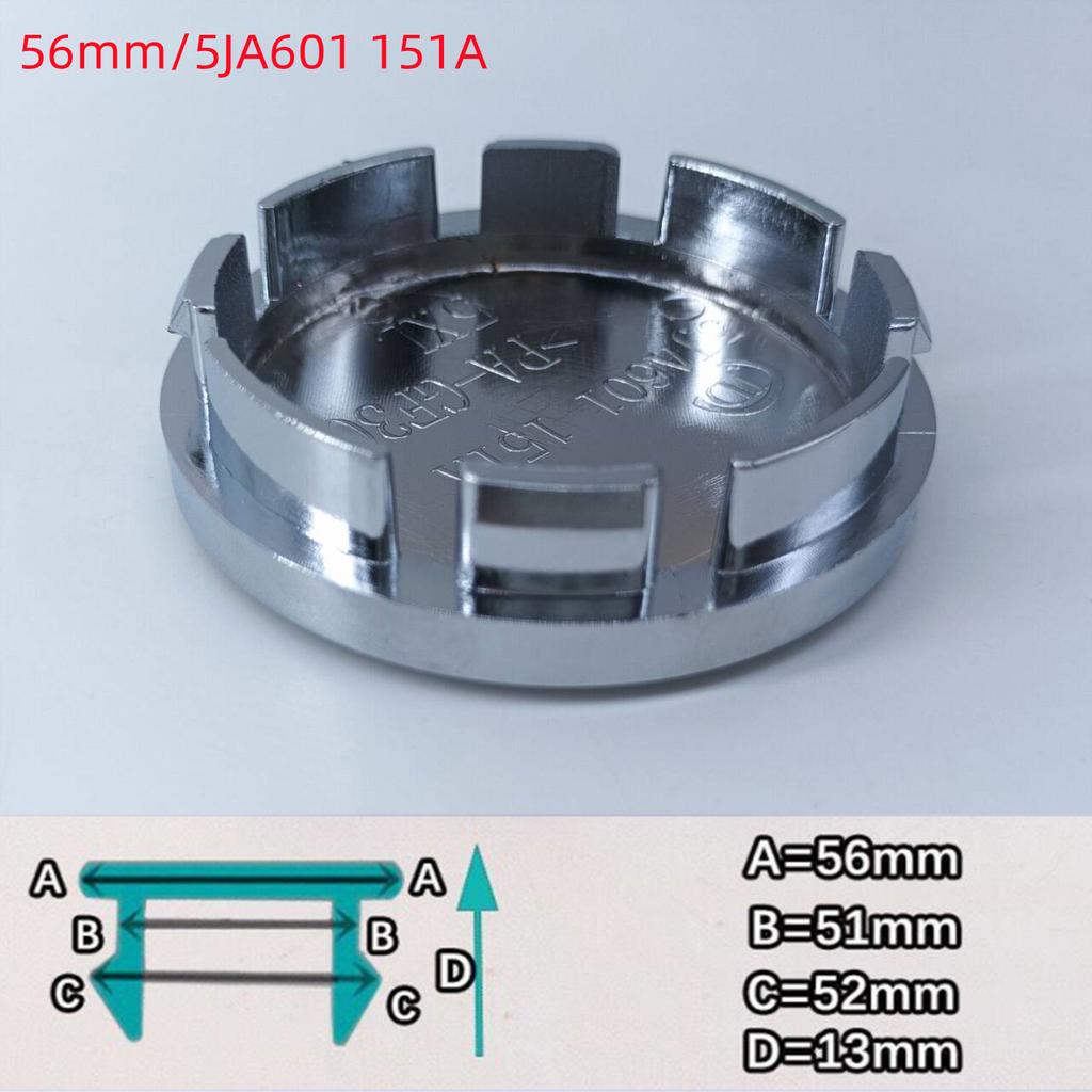 4Pcs 56mm Car Wheel Center Hub Cap Badge Covers for MINI Works S One Countryman F54 F55 F56 F57 F60 Wheel Emblem Accessories