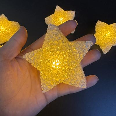 פנס LED ידני בצורת כוכב, אור לילה, זוהר חם ורך, אביזר ריקוד למסיבת ילדים, תפאורה לצילום
