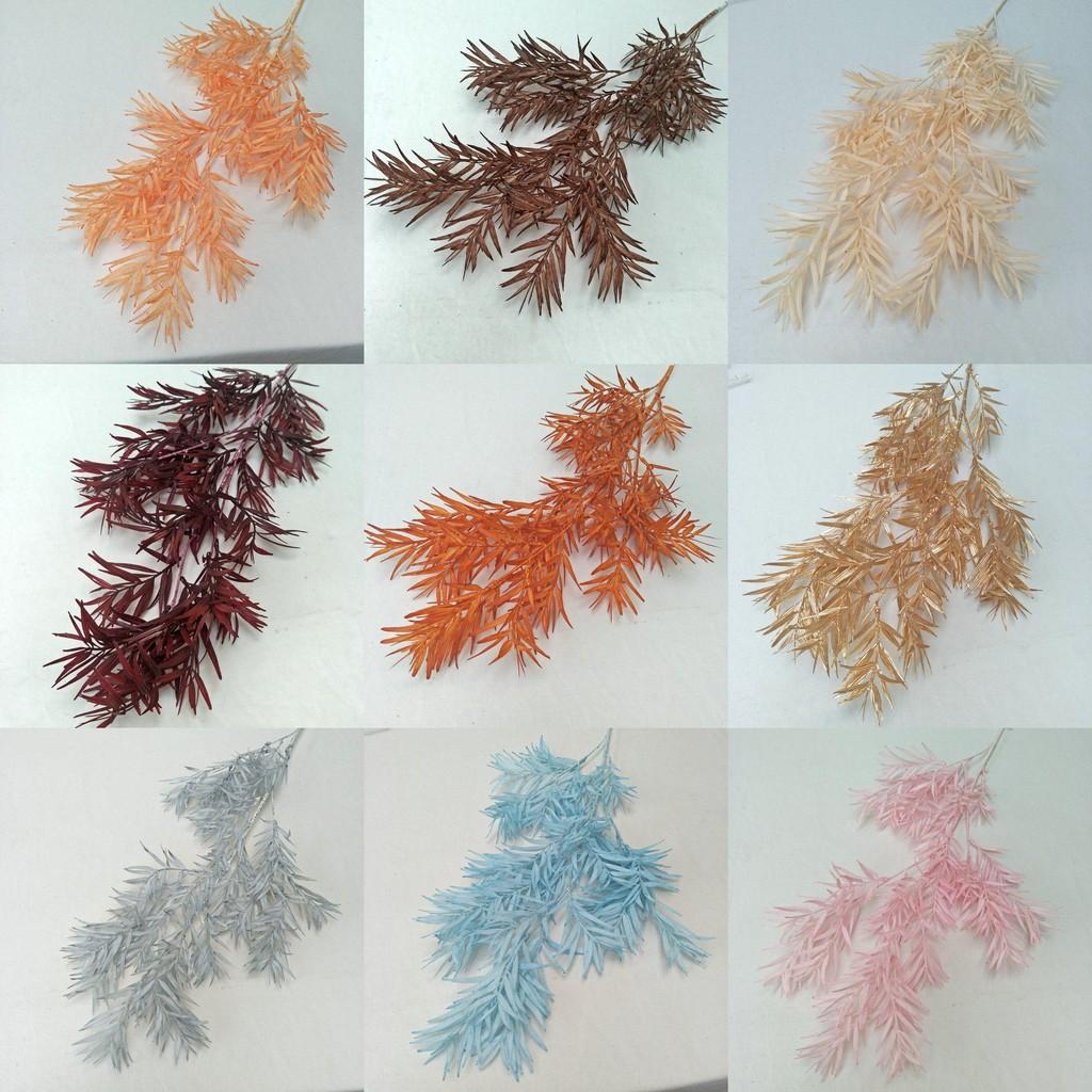 Plastic Bamboo Leaves For Wedding Photography Props And Home Decoration Gift