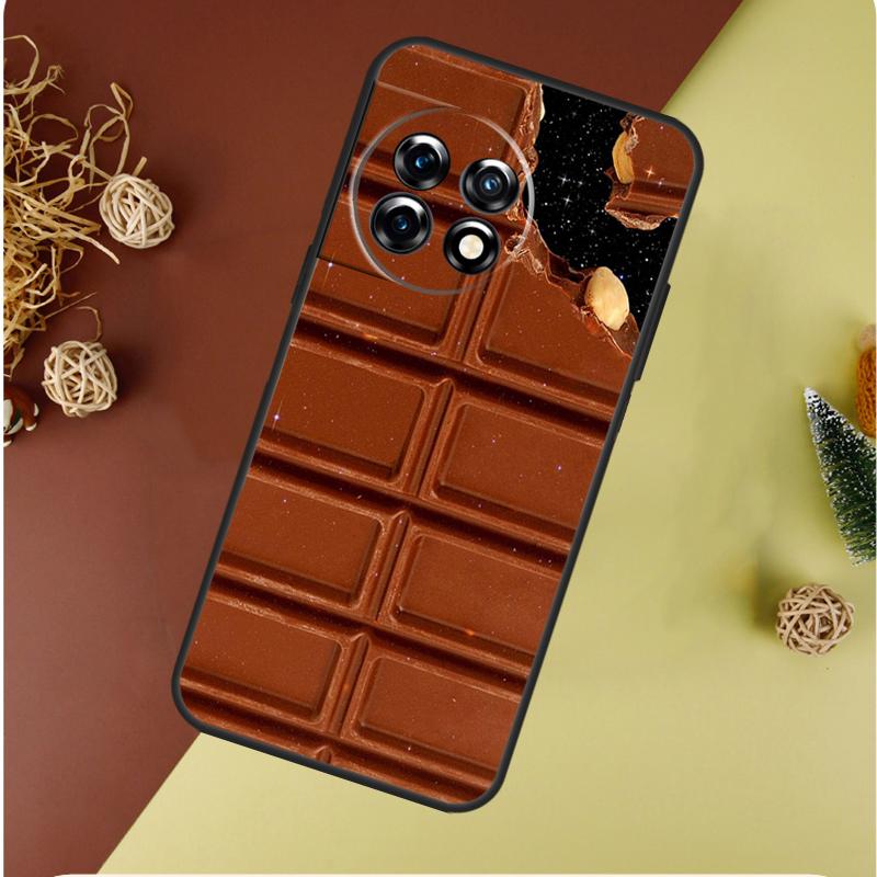 Chocolate Bar For OnePlus Nord 4 CE 3 2 Lite N20 N30 9 10 Pro 8T 9RT 10T 10R 13R 12R 11 12 13 Phone Case