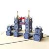 3D Tower Bridge Christmas & Birthday Greeting Card