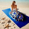 1pc C-Chelsea Beach Towel, Comfortable and Thick, and Swimming/Bath/Picnic/Camping Towel, Suitable for Seaside Beaches