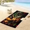 Amedspor Print Beach Towel Large Soft Quick Dry Towel For Beach Camping Swimming