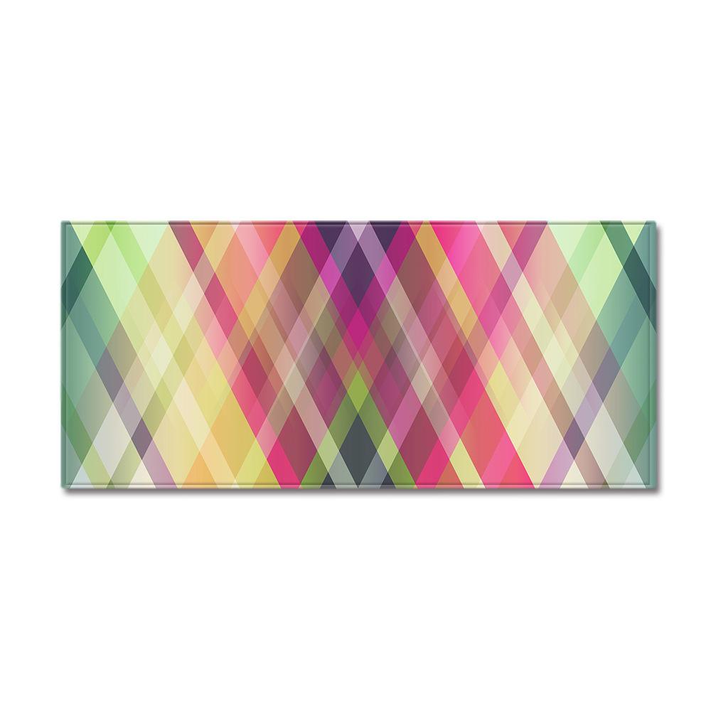 Kitchen Geometric Shape Floor Mat Door Mat Carpet Floor Mat
