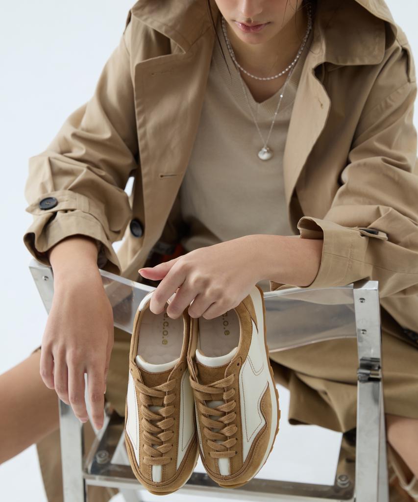Ecoe 26 E.C.O.E Archive Sneaker - Oat Beige