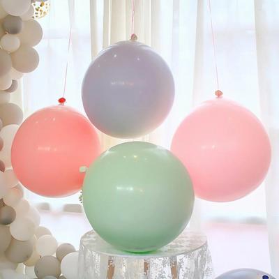 18 Inch Large Macaron-color Latex  Balloon Bright Solid Color Thick Balloon Wedding Birthday
