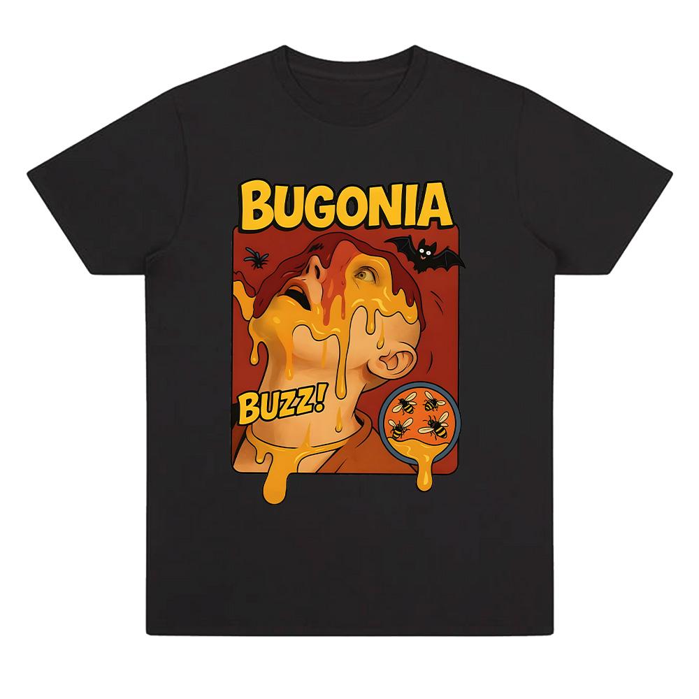 

Bugonia Movie Graphic T Shirt Retro Horror Art Aesthetic Clothes Women Men Cotton Tees Manga Style Fashion T-shirt Harajuku Top 5XL різнокольоровий