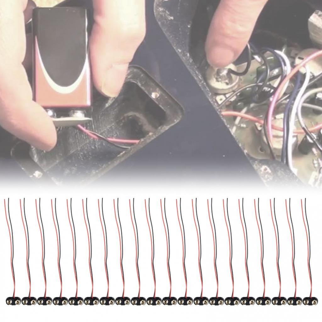 15 Cm Battery Button 20pcs Battery Clip Hard Shell