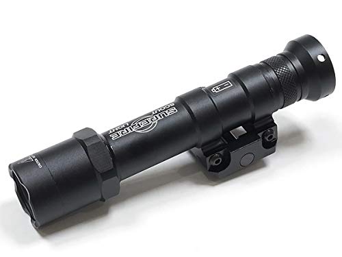 High-quality replica M600B tactical light with 450 lumens and a Japanese instruction manual and warranty.