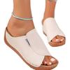 Europäische und amerikanische Mode Damenslipper in großen Größen Sommer neue Keilabsatz Fischmaul Zehenfrei coole Slipper tragen leichte coole Slipper