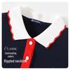 Navigare Girls' Long Sleeve Polo T-shirt