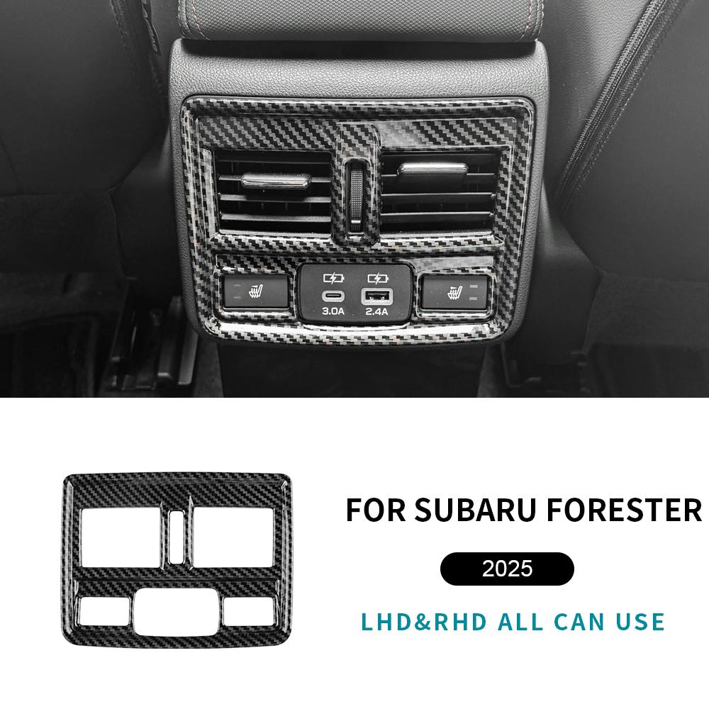 Adesivo Interno Stile Fibra di Carbonio per Pannello Interno Subaru Forester 2025 2026