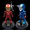 Cartoon Artificial Car  Ornament Solar Energy Shake Toy Long-term Use Without Fading Center Console