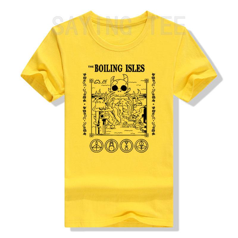 Boiling Isles Owl House Liebe Shirt Weihnachten Trendiges T-Shirt Eulenliebhaber Grafik-T-Shirt Tops Mode Halloween-Kostüm Neuheitsgeschenke