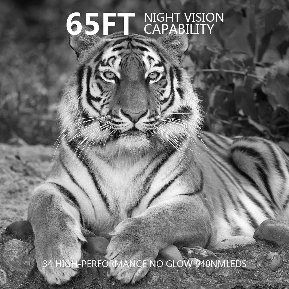 58 Million 2.7K HD Outdoor Infrared Camera for Day & Night Monitoring