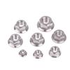 1 Pcs Motorcycles Titanium Hex Flange Hexagon Nuts M5 M6 M8 M9 M10 M12 For Motorcycles And Motorbikes