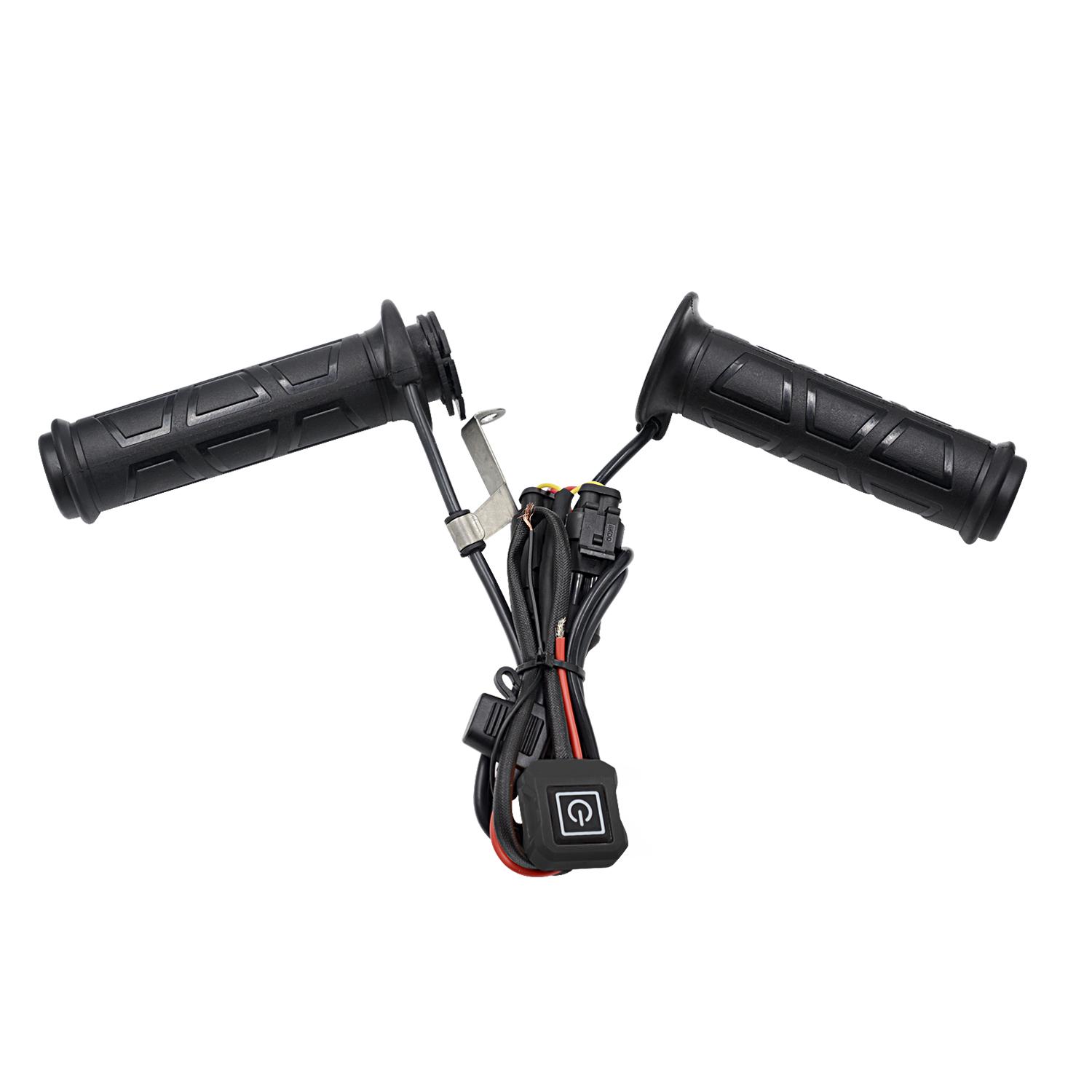 

Мотоциклетные электрические обогреватели для руля 12 В 22 мм, обогреватель для руля квадроцикла, велосипеда, скутера, обогреватель для рук зимой 12.5*2.2cm,13.7*2.2cm чёрный