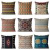 Boho Mandala Bohemian Kissenbezug Dekor Kissenhülle Heimdekoration Leinen Kissenbezug Für Sofa Zuhause Auto