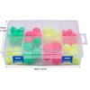 60pcs Fishing Floats Balls Foam Lure Float Balls Drift Ball Fishing Accessory for Fishing