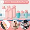 Button-type Leak-proof Replacement Lid Pink Compatible with 16/24/32/40 Oz Water Cups BPA-free