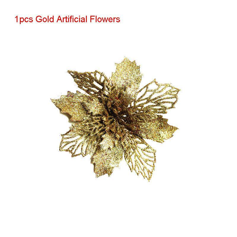 Exquisite Glitzer-Kunstblumen für elegante Heim- und Hochzeitsdekoration