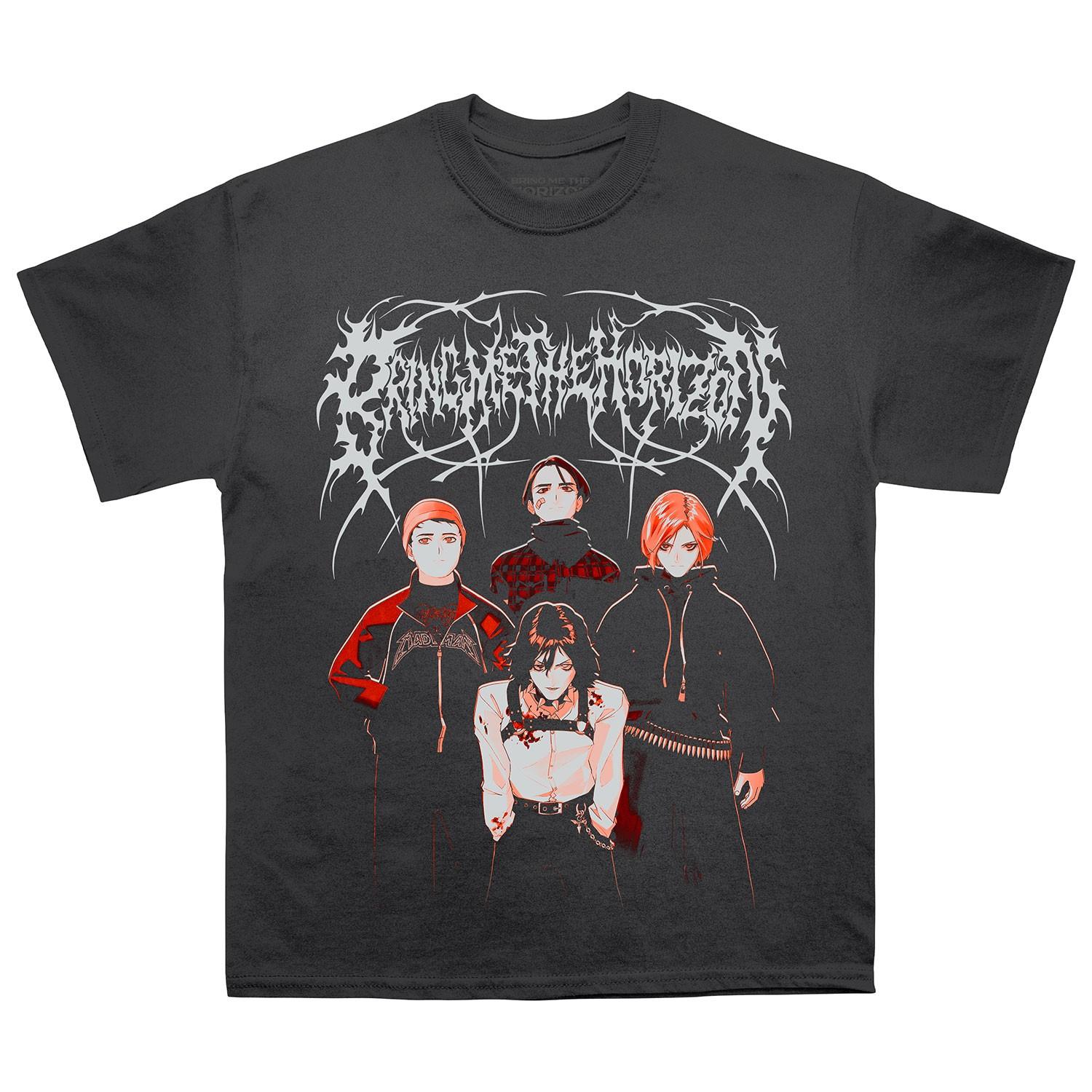 Men s Bring Me The Horizon TNLLYO T-shirt X-Large Black 4XL