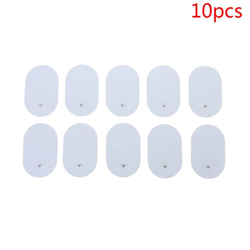 10 Stück Silikon-Gel-Elektroden-Ersatzpads für Massagegeräte Elektroden-Pflaster - Hohe Qualität für die tägliche Anwendung