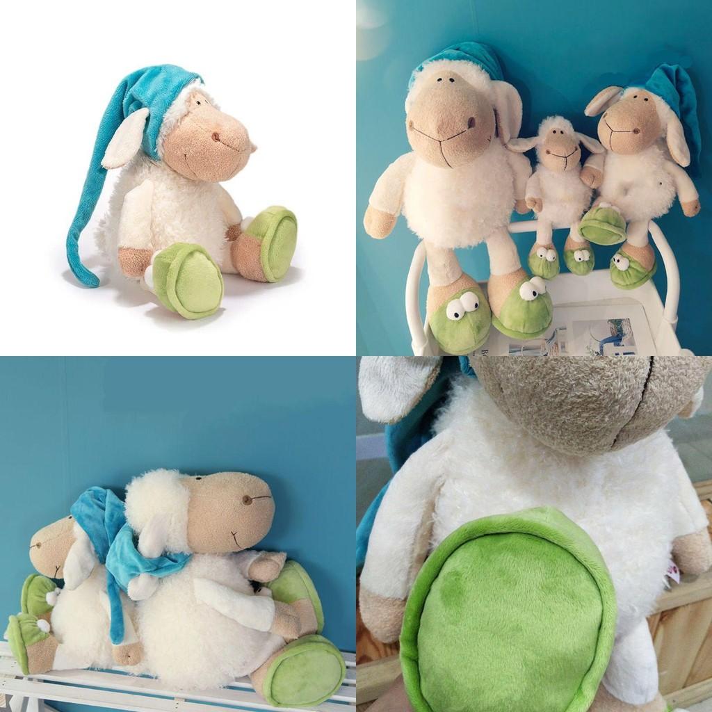 Cute Plush Hooded Sheep Doll For Kids Soft And Snuggly Sleepy Sheep Toy
