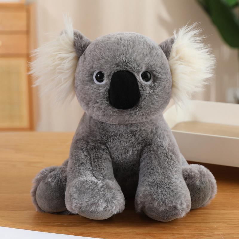23cm Cute High Quality Sitting Forest Animal Plush Doll Pillow Soft Long-Arm Raccoon Tiger Sloth Panda Fox Plush Toy Home Decor