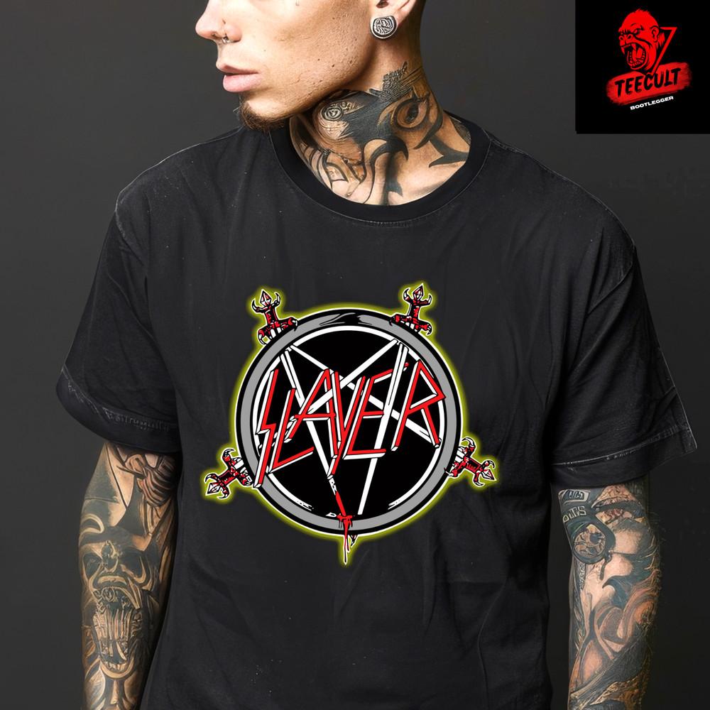 

Slayer Metal Rock Band Tee Unisex Heavy Cotton TShirt S–3XL Unisex T-Shirt XXXXL