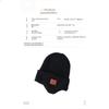 Wireless Bluetooth 5.4 Music Beanie Hat with Reflective Stripe, Waterproof Noise Reduction Stereo Headphones for Outdoor Sports