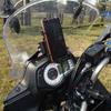NUEVO 2012-2016 Para SUZUKI V-STROM 650 XT V-Strom DL 650 Soporte para Teléfono Móvil de Motocicleta Montaje para Navegador GPS Recargable