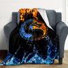 1PC Mortal Kombat Outdoor Blanket Lightweight Flannel, Soft & Warm, All-Season, Outdoor, Camping, Living Room, Office,  L1106052