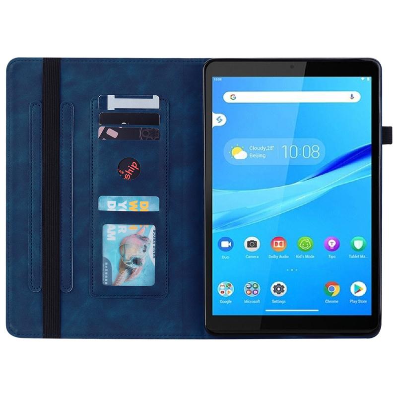 For Lenovo M8 TB-8505F TB-8505X 8.0" Tablet Case for Lenovo Tab M 8 Case TB 8505F TB 8505X Shell Wallet Card Slots Caqa + Stylus
