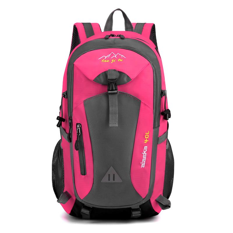 Unisex Large Capacity Outdoor Hiking Backpack - Lightweight, Fashionable, and Perfect for Travel and Sports