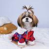 Autumn Winter Cotton Cute Red Thicken Beautiful Soft Comfortable Pet Clothes Warm Coat Clothing for Dogs