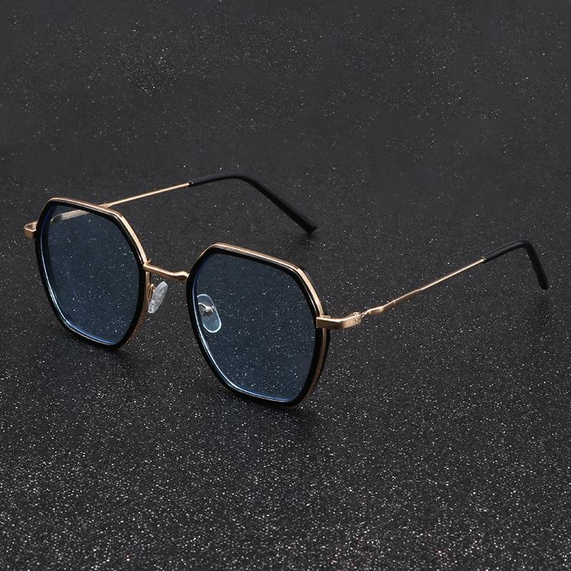 Large frame one-piece sunglasses, fashionable high-end men's and women's sunglasses, UV protection ins advanced sense