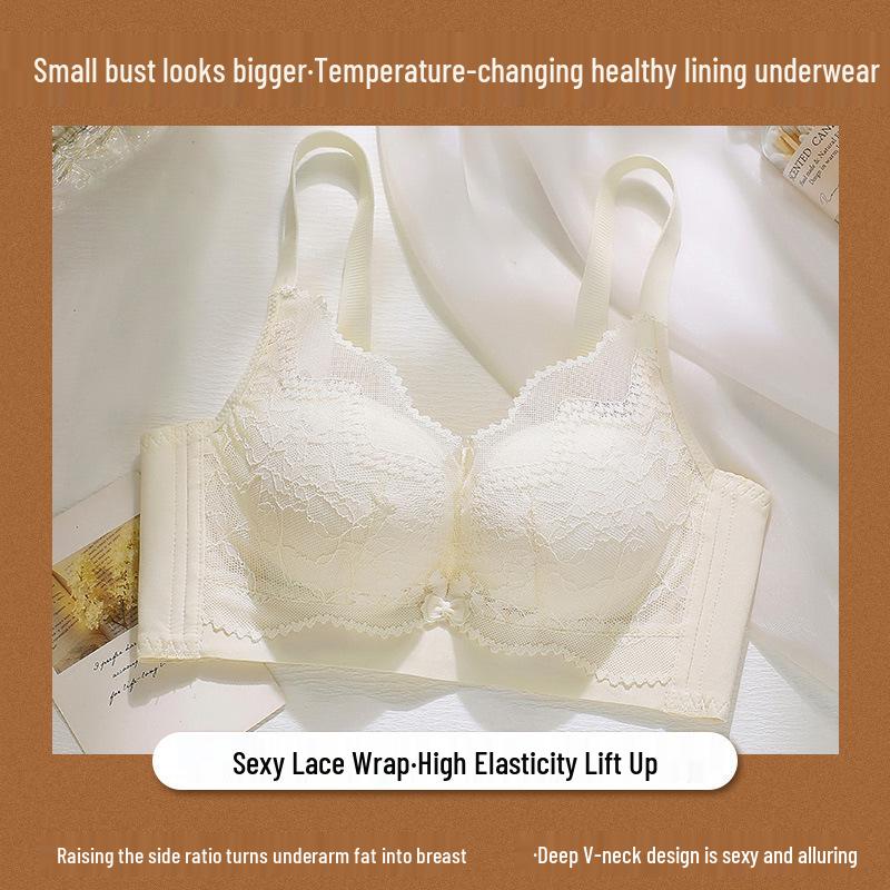 

Женский беспроводной дышащий бюстгальтер пуш-ап с регулируемой поддержкой и конструкцией против провисания 38/85BC (Thin)