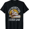 Heren Jij bent de beste vader die ik ooit heb gezien Grappig Timmerman Vader T-shirt
