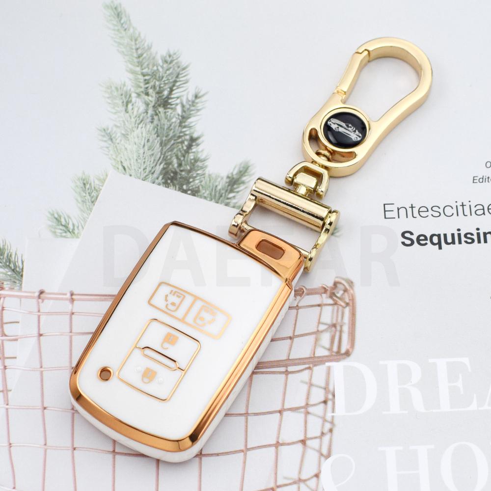 TPU Key Case Cover For Toyota Auris Camry RAV4 Avalon Yaris Verso 2012-2018 Keyless Fob Shell Holder Protector 2 4 Buttons