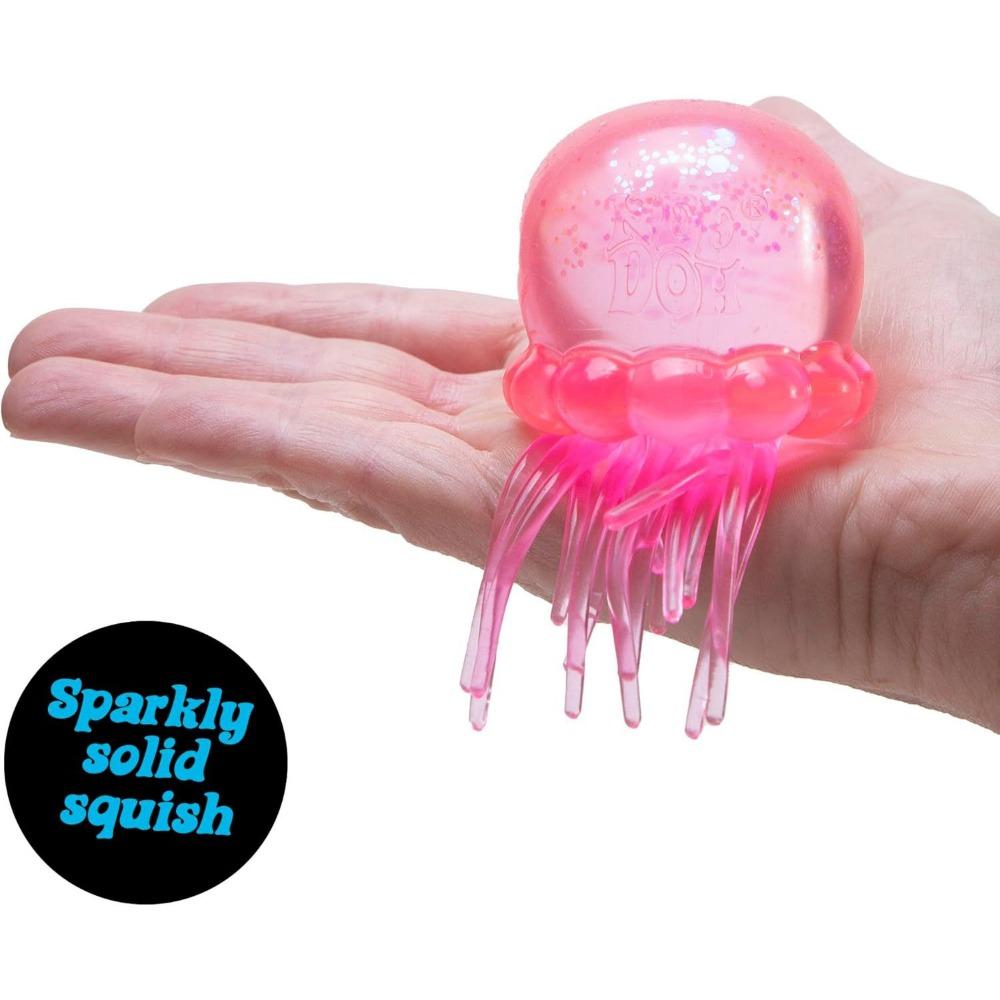 Needoh Méduse Plage Jeu d'eau Extérieur Jouet à presser boîte surprise Méduse simulée Boules anti-stress Soulagement Jouet Fidget cadeau
