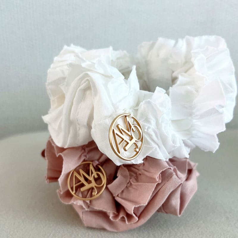 Amoamor Lace Gold Label Scrunchie - 2col