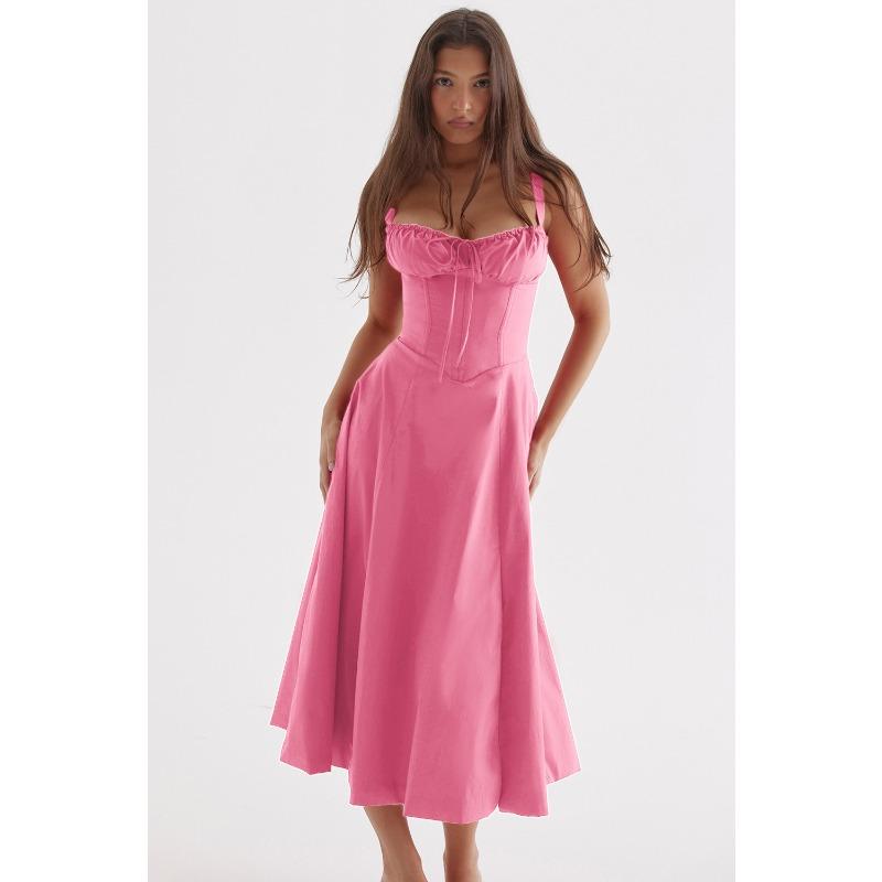 Summer Dress with Camisole, Gentle Style Dress, Children's French Style Dress