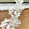New Diy Sewing Material Polyester Lace, Water-Soluble Embroidery Fabric Flower Decoration Three-Dimensional Flower