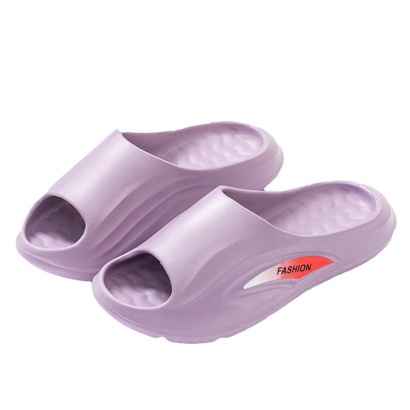 EVA Dicksohlige Damen Hausschuhe Sommer Outdoor Zuhause Badezimmer Rutschfest Bequeme Paar Freizeit Hausschuhe