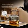 YIHUTEA Heat-Resistant Glass Teapot with Infuser