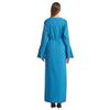Women's Long Beaded Dress - Middle Eastern Arabic Robe Ethnic Costume