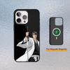 Custodia per Telefono Bleach Anime Aizen Per iPhone Magsafe Magnetica 17,16,15,14,13,12,11 Copertura Ricarica Wireless