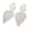 Vintage Women's Bohemian Hollow Design Long Drop Dangle Earrings Piercing Jewelry