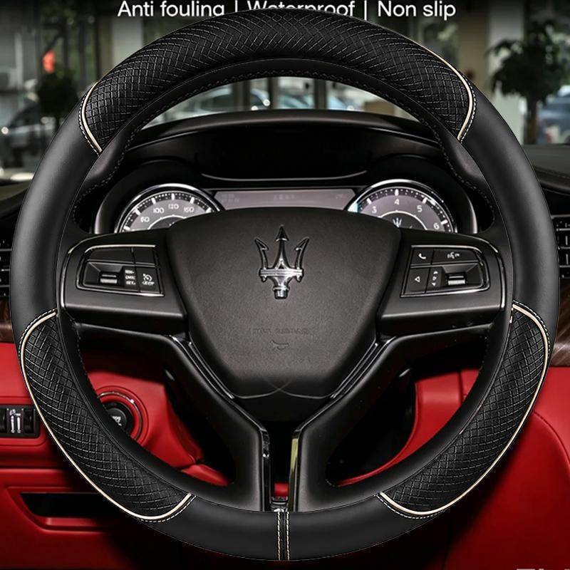 Nappa leather Car Steering Wheel Cover